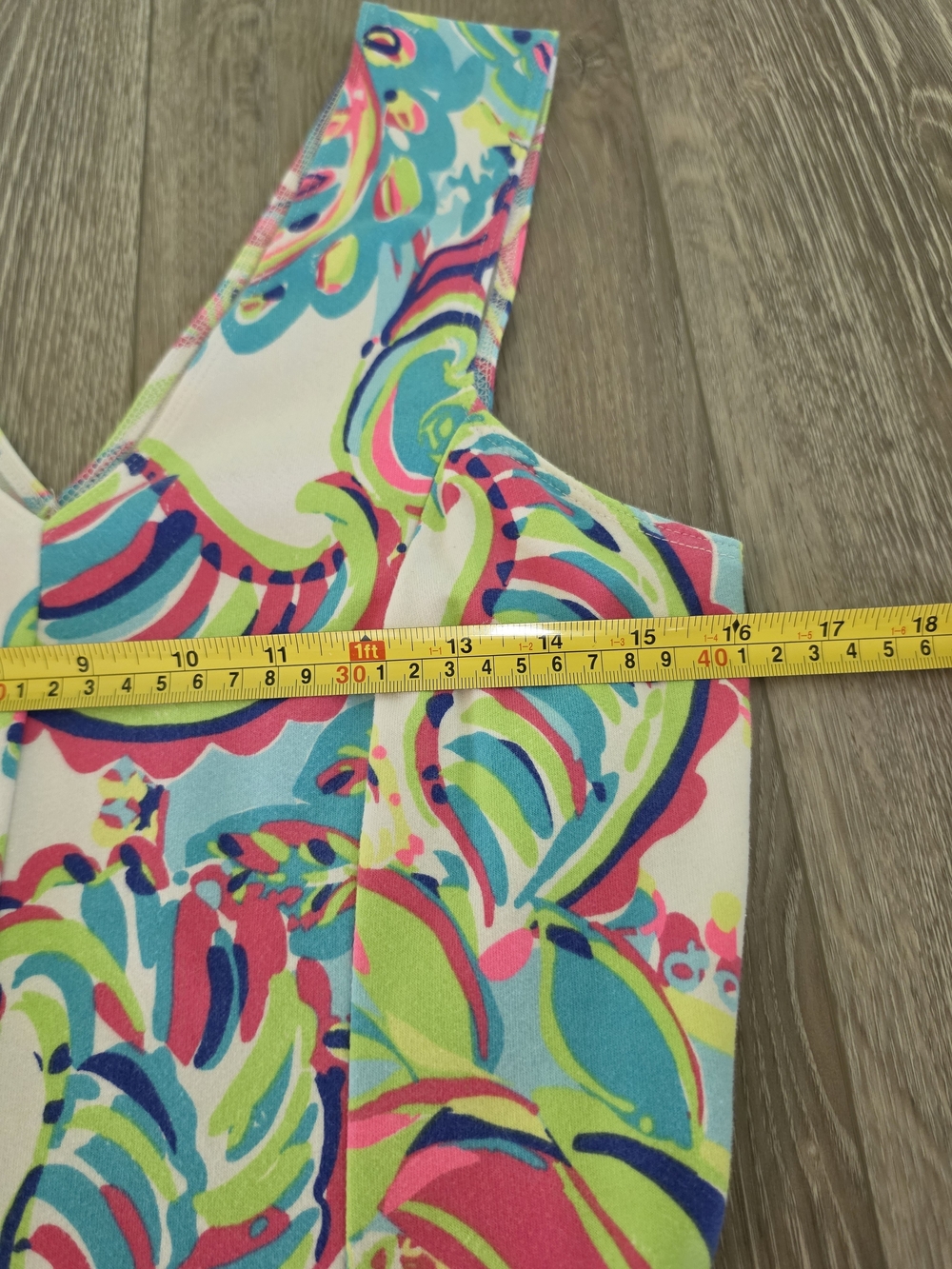 Lilly Pulitzer White Multicolor Paisley V-Neck Sleeveless Mini Dress - Picture 6 of 8